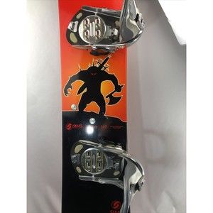 SIMS SNOWBOARDS/RAIDER/149/ FULLWOOD CORE H3 S SERIES RIDE BINDINGS.